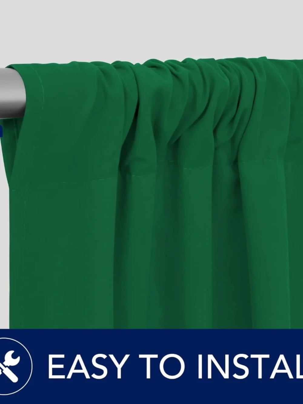 NEW PureFit Green Backdrop Curtains for Parties, Birthday, Photoshoot, Wedding